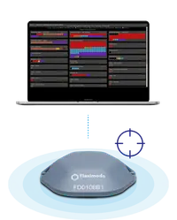Fleximodo sensor connected with data