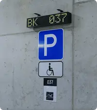 Parking signage deployment example 4